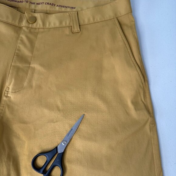 Rhone Commuter Shorts Mens Size 36 Gold Flex-Knit Stretch 9" Regular Fit Golf - Picture 8 of 12